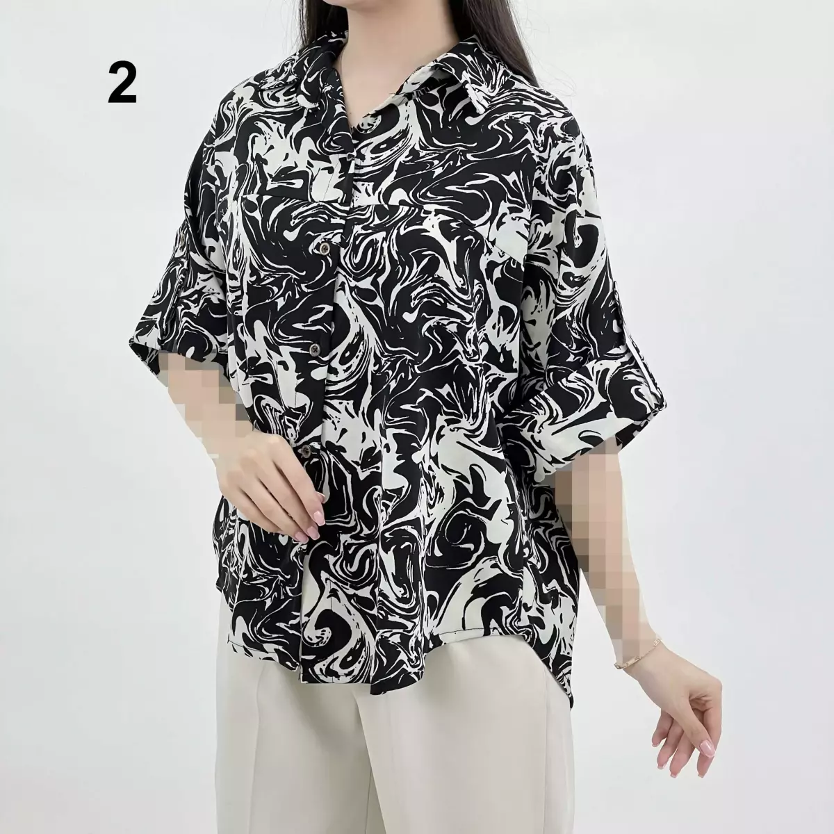 شومیز طرحدار زنانه 1008475