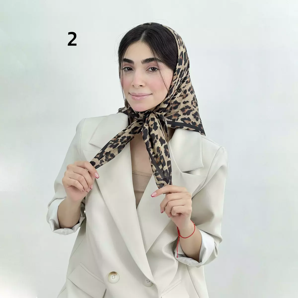 مینی اسکارف پلنگی 1008482