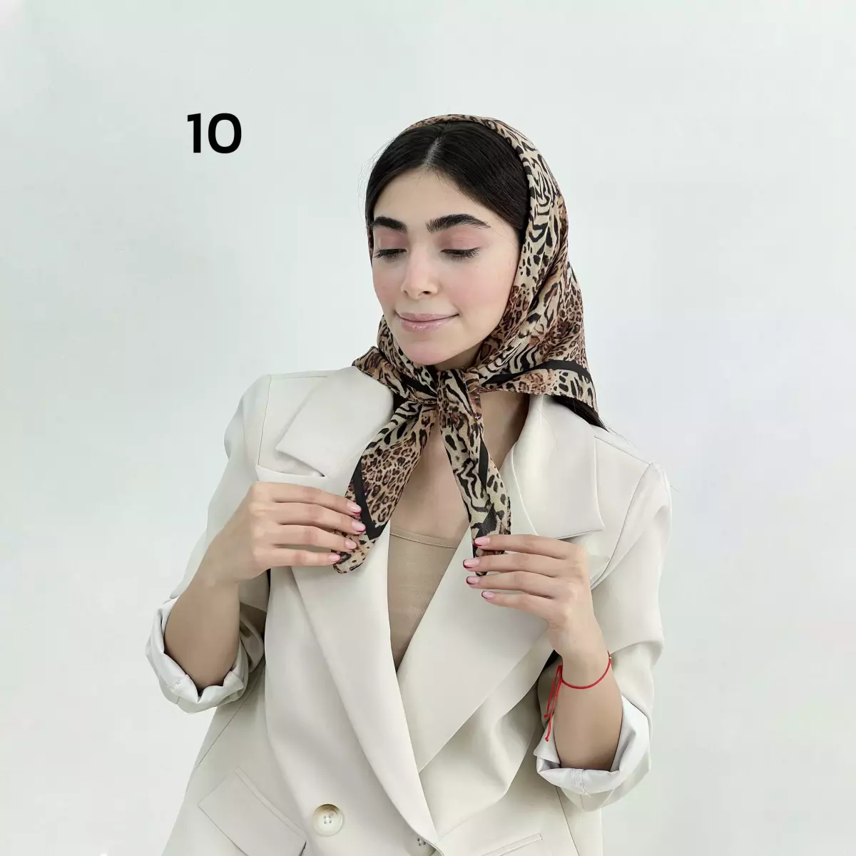 مینی اسکارف پلنگی 1008482