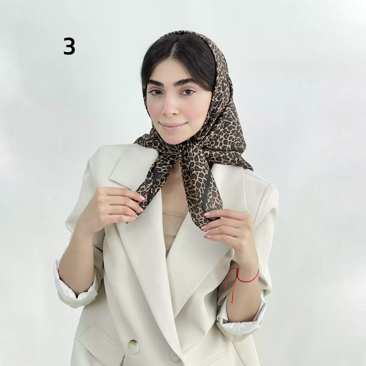 مینی اسکارف پلنگی 1008482