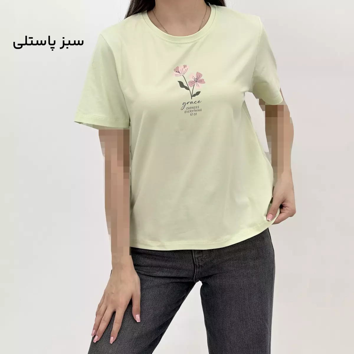 تیشرت گلدار 1008493