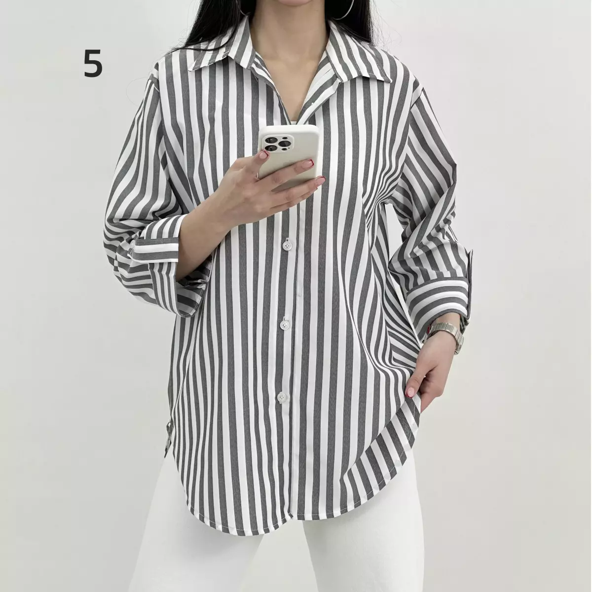 شومیز راه راه 1008513