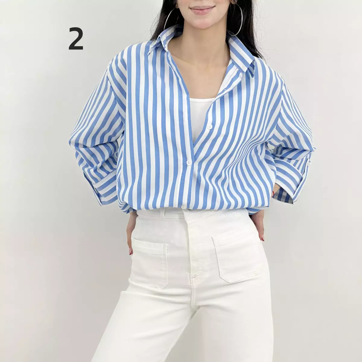 شومیز راه راه 1008513