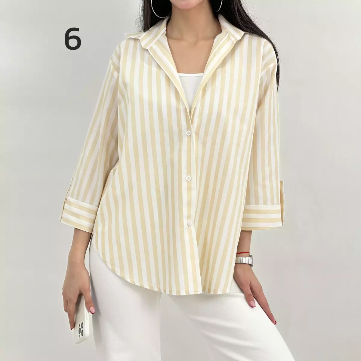 شومیز راه راه 1008513