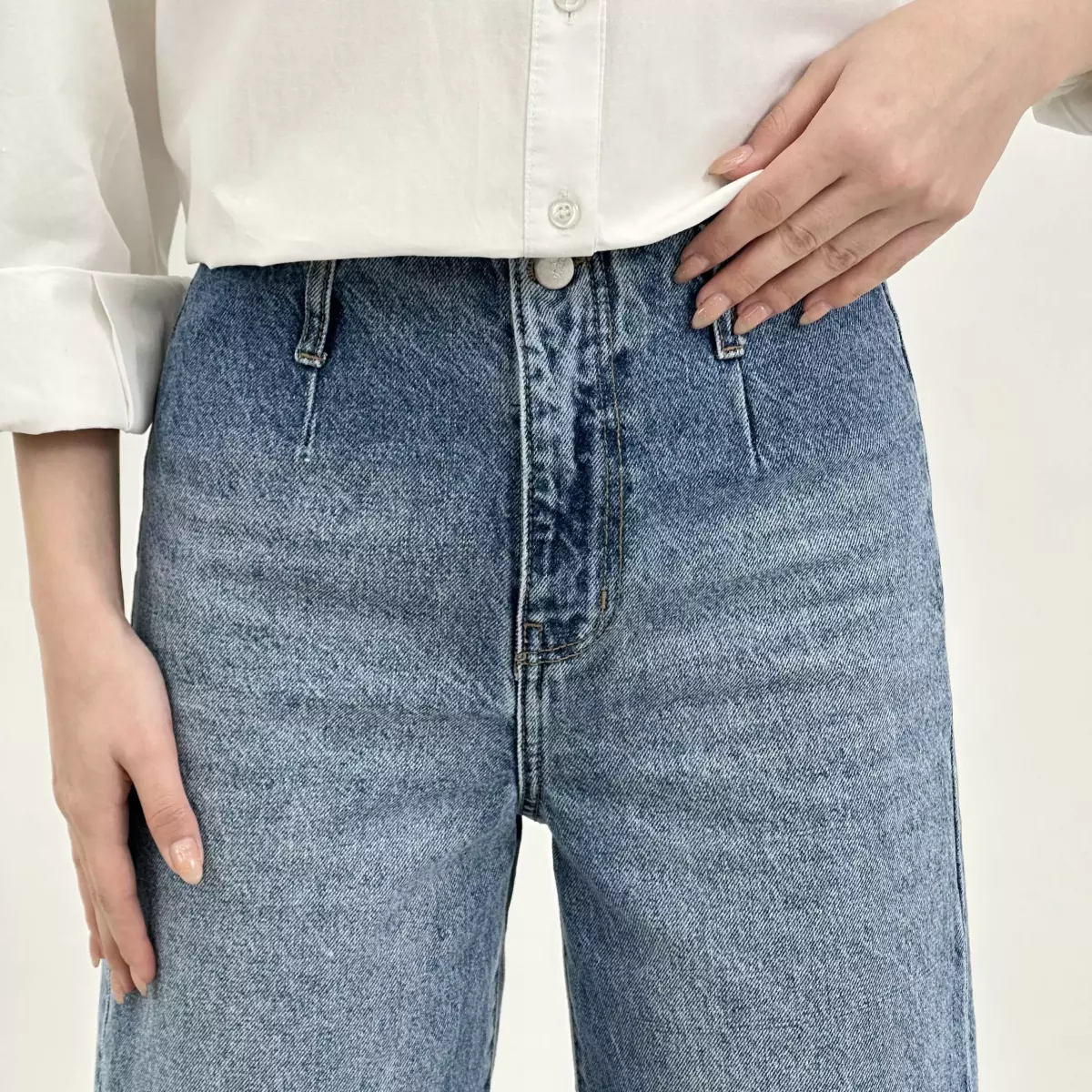 شلوار جین واید لگ 1008510