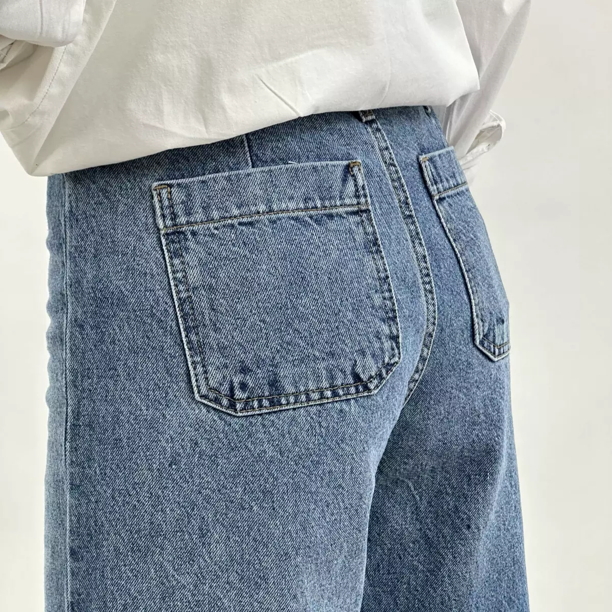 شلوار جین واید لگ 1008510