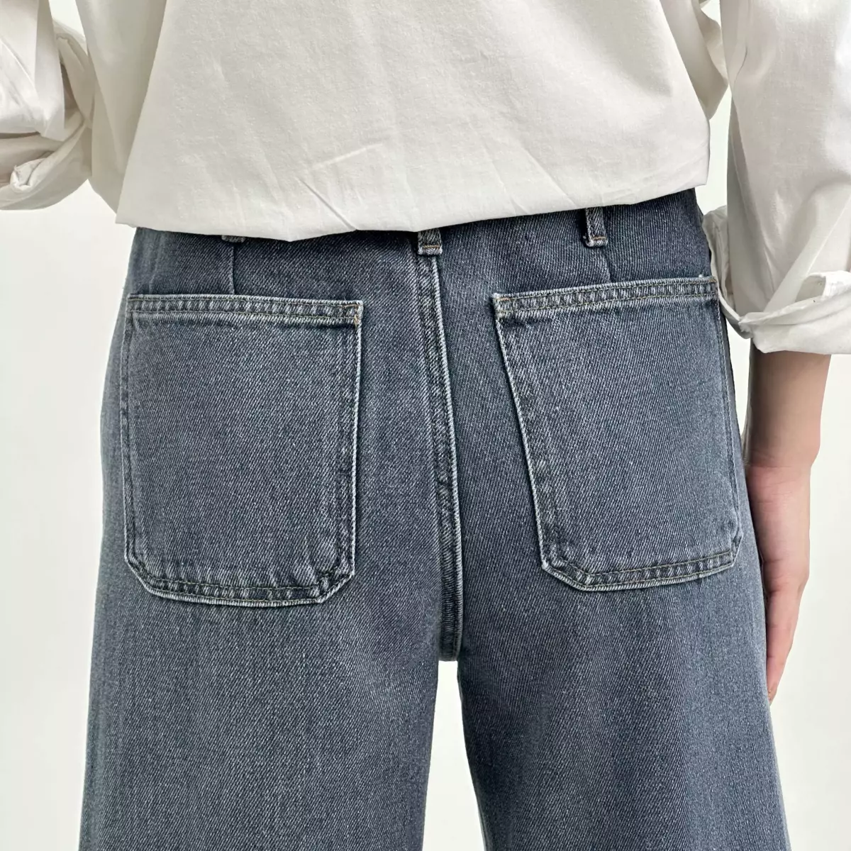 شلوار جین واید لگ 1008506