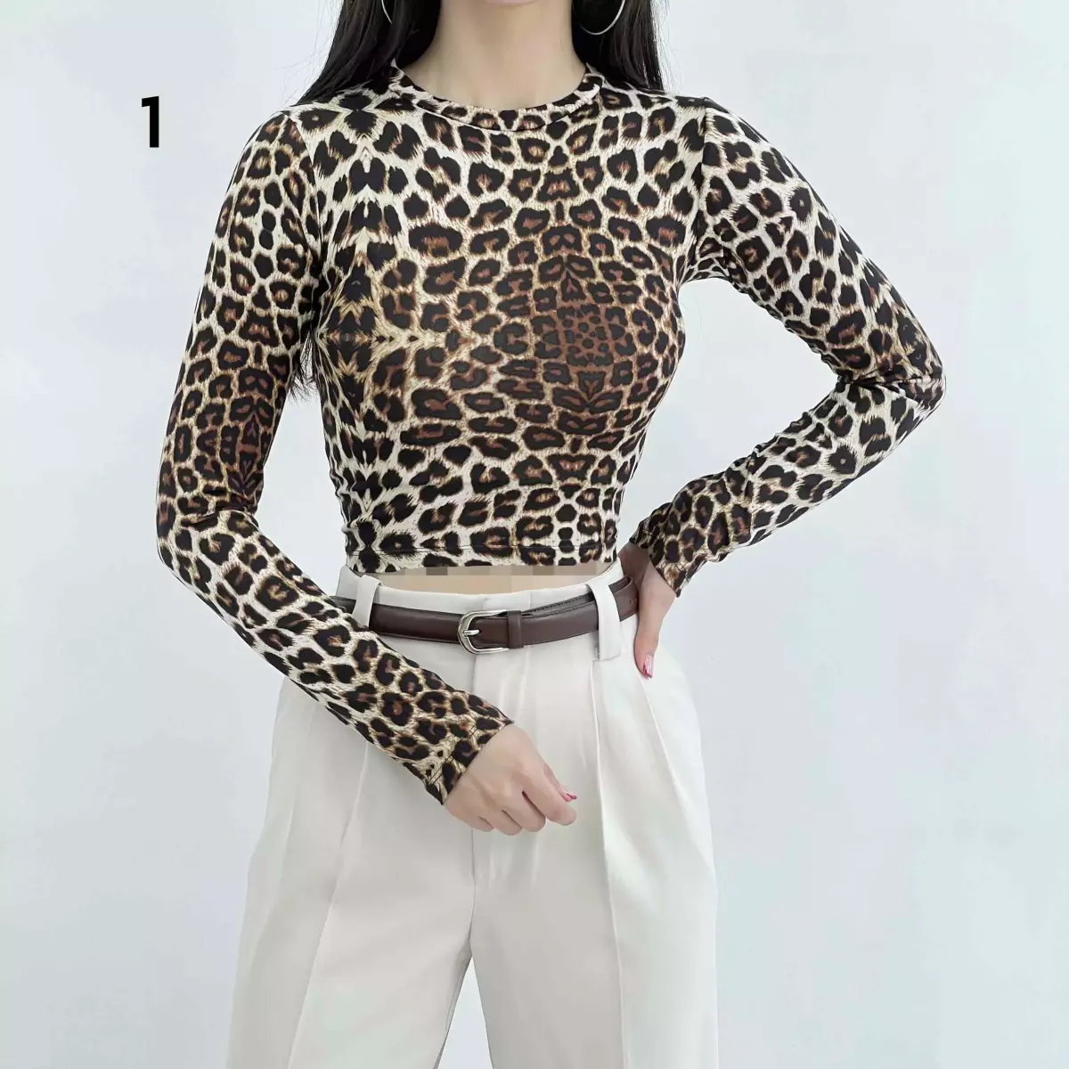 بلوز پلنگی 1008545