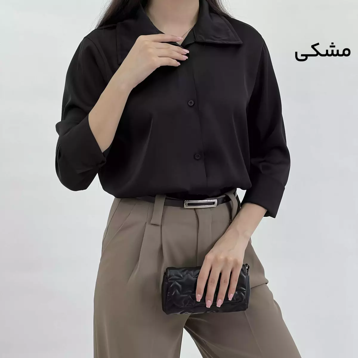 شومیز ساتن 1008544