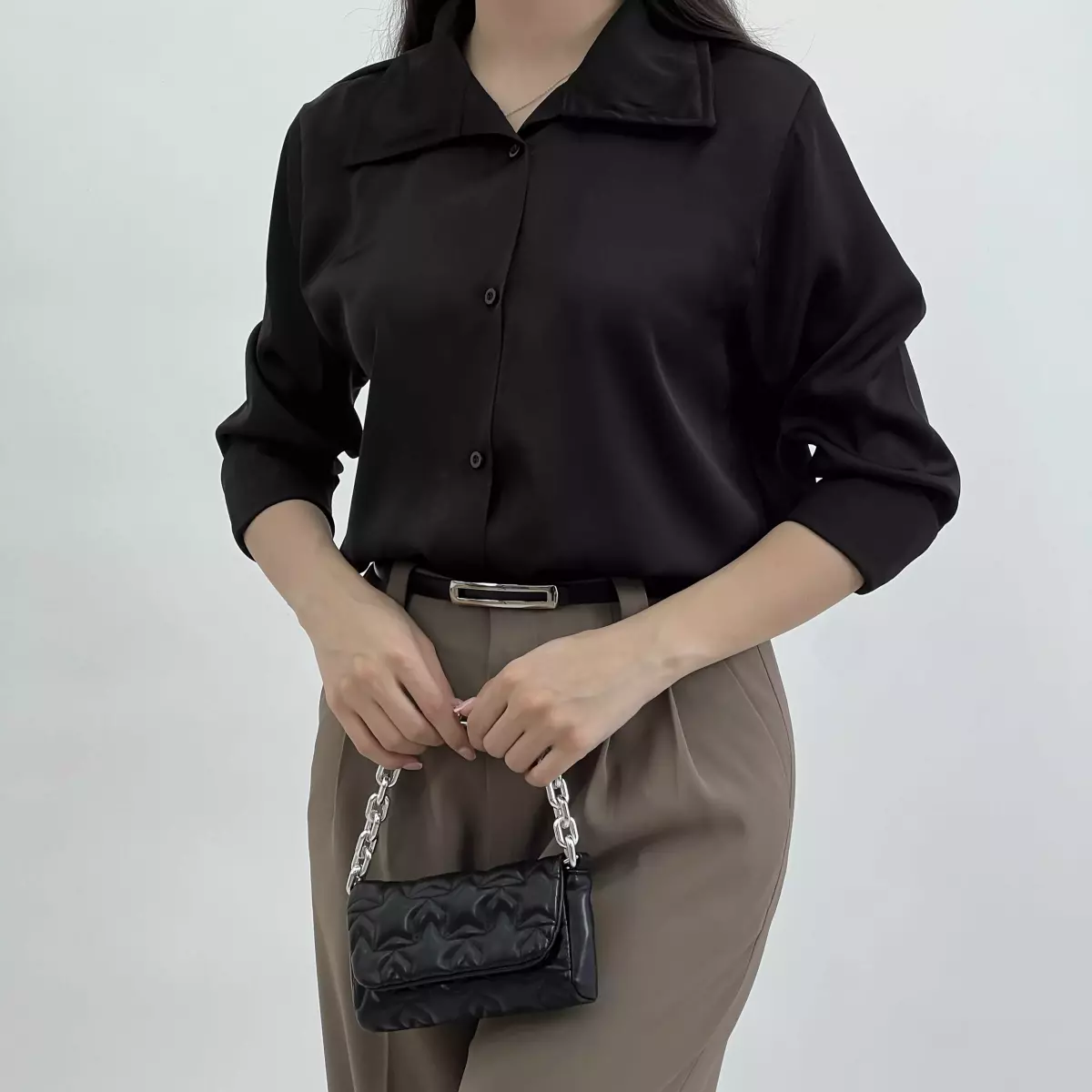 شومیز ساتن 1008544