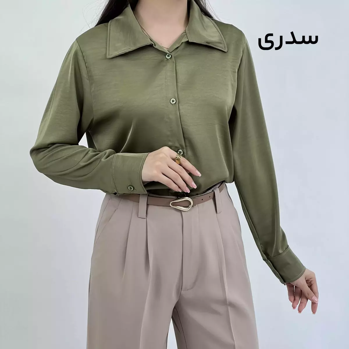 شومیز ساتن 1008544