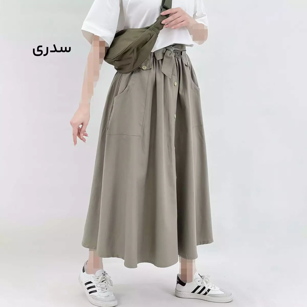 دامن جلو دکمه 1008554