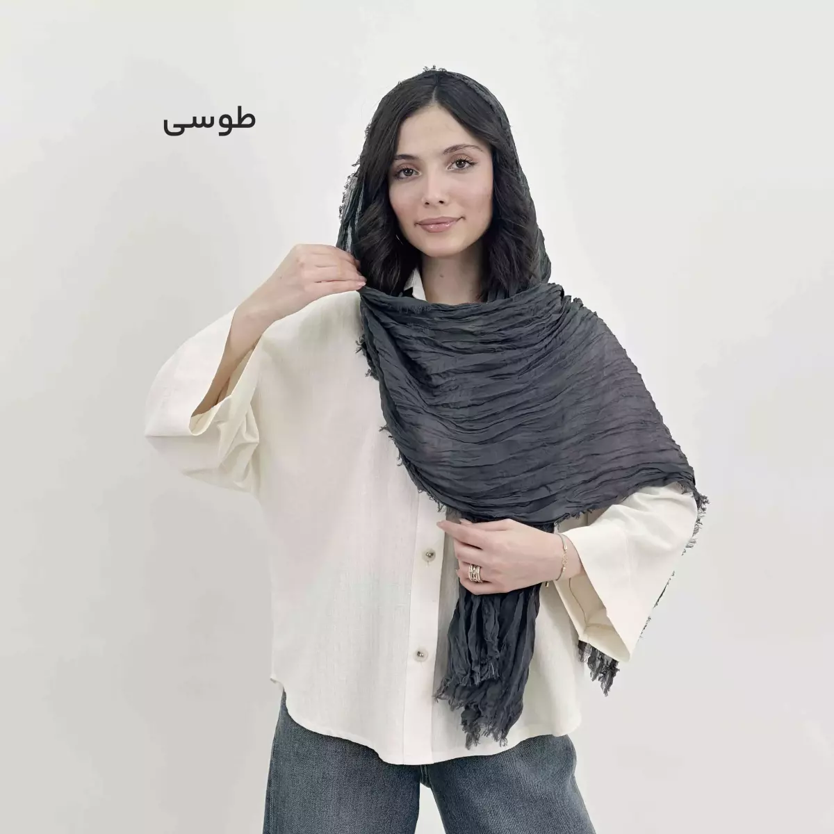 شال طرح چروک 1008483