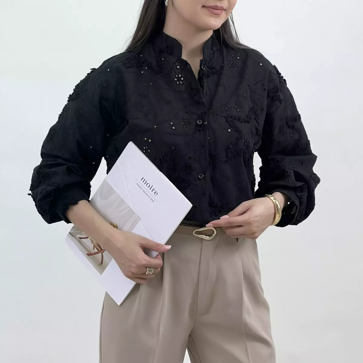 شومیز یقه فرنچ 1008631