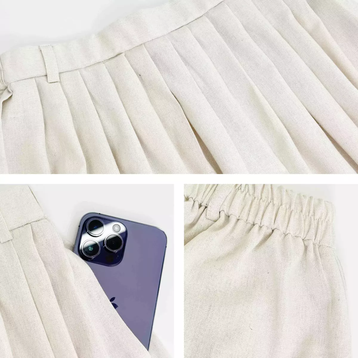 دامن لینن 1008524