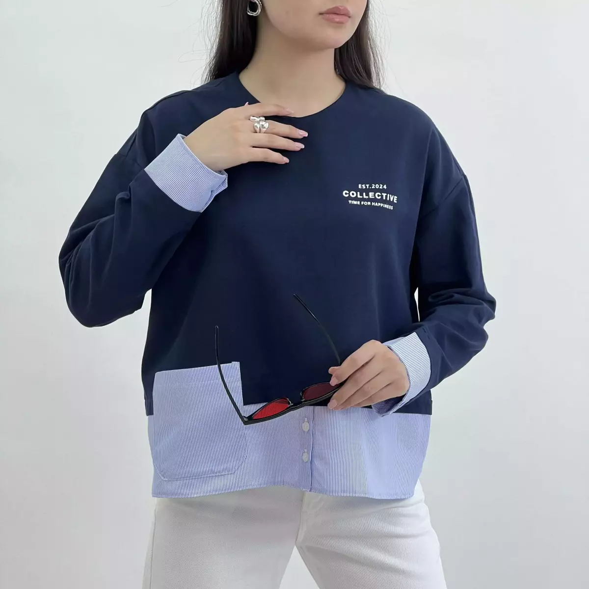 بلوز  دو تیکه 1008705