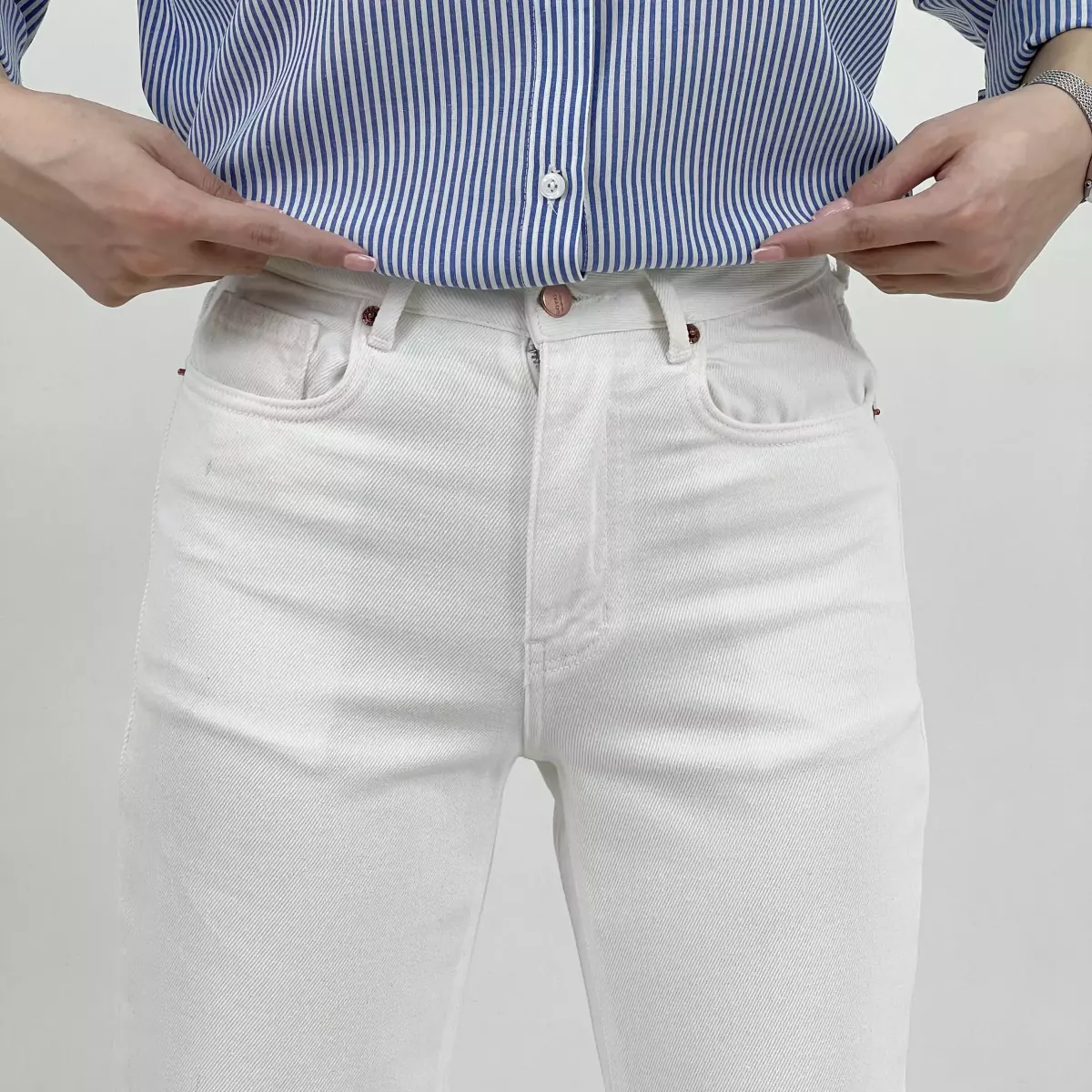 شلوار جین راسته لاین 1008637