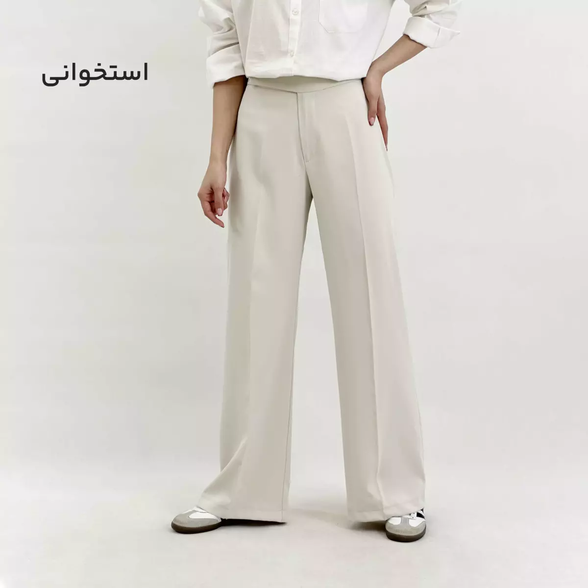 شلوار زنانه کرپ بگ