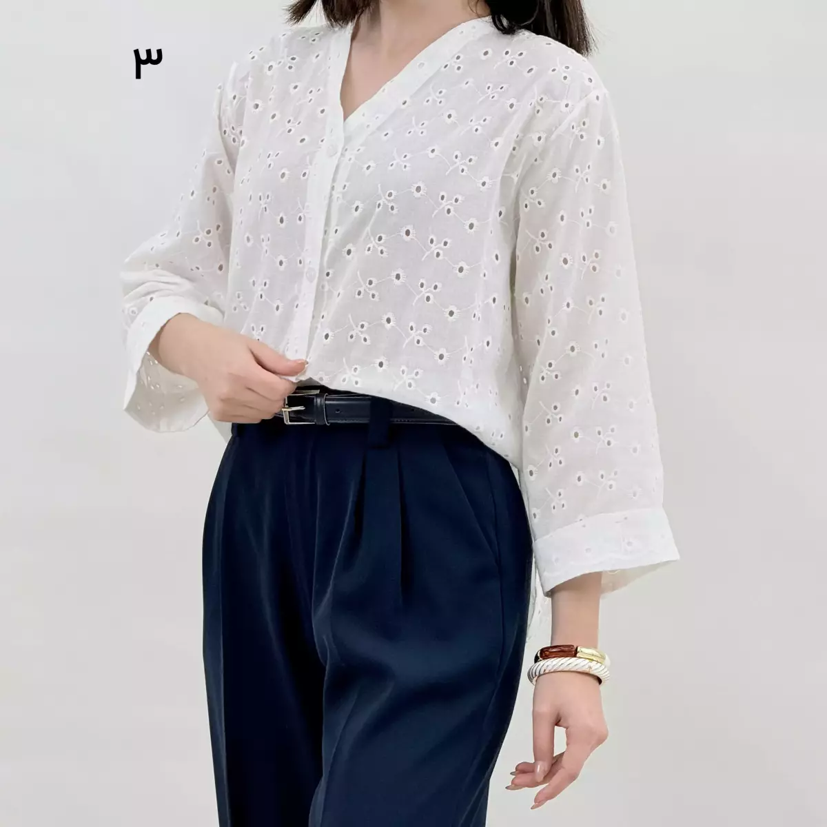 شومیز خامه دوزی 1008753