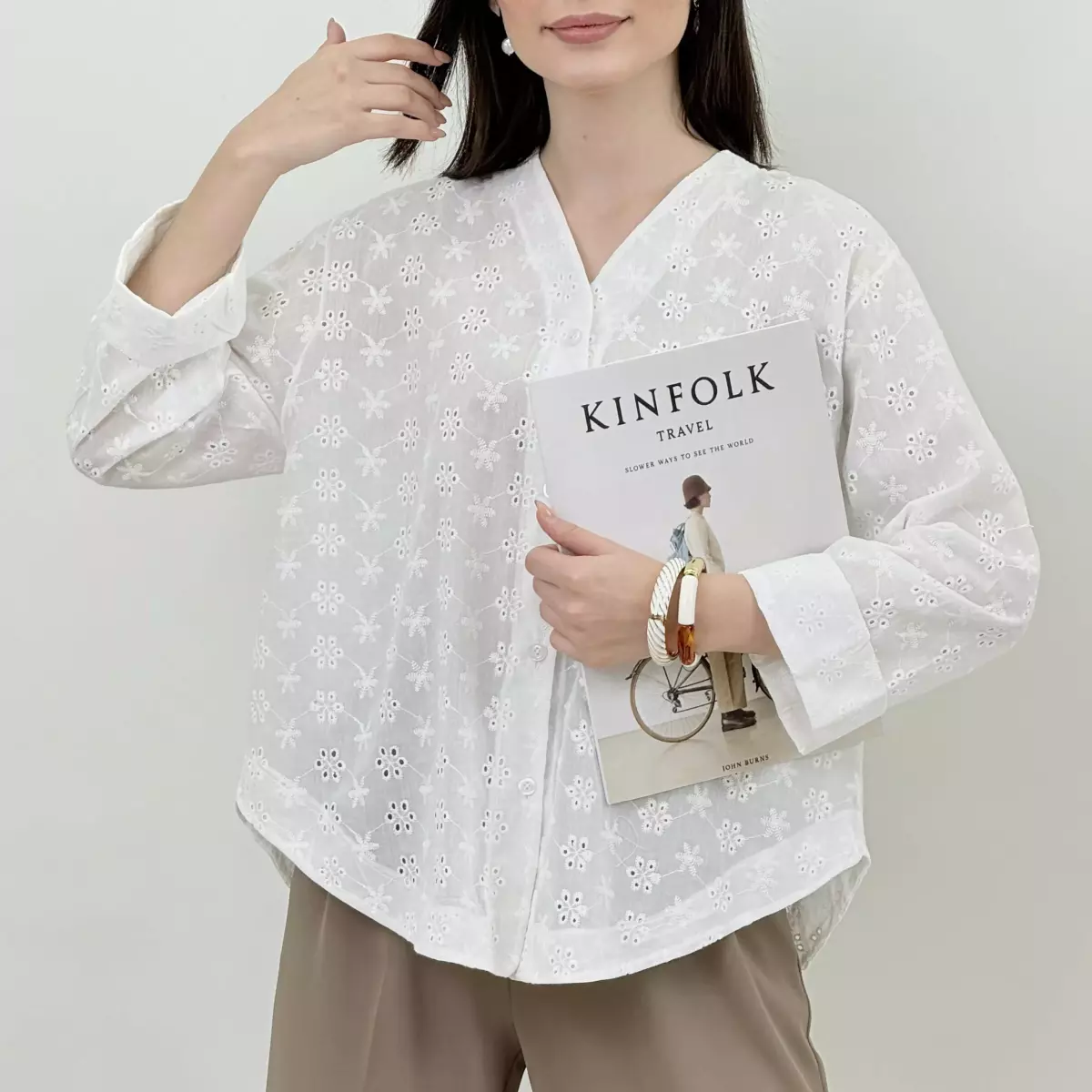 شومیز خامه دوزی 1008753