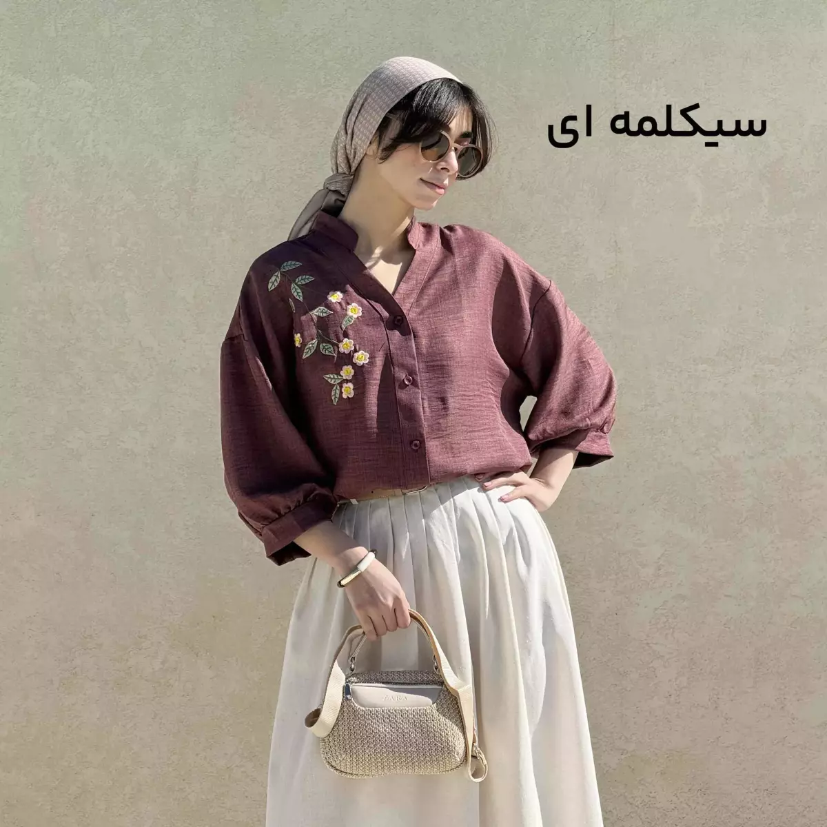 شومیز گلدوزی 1008858