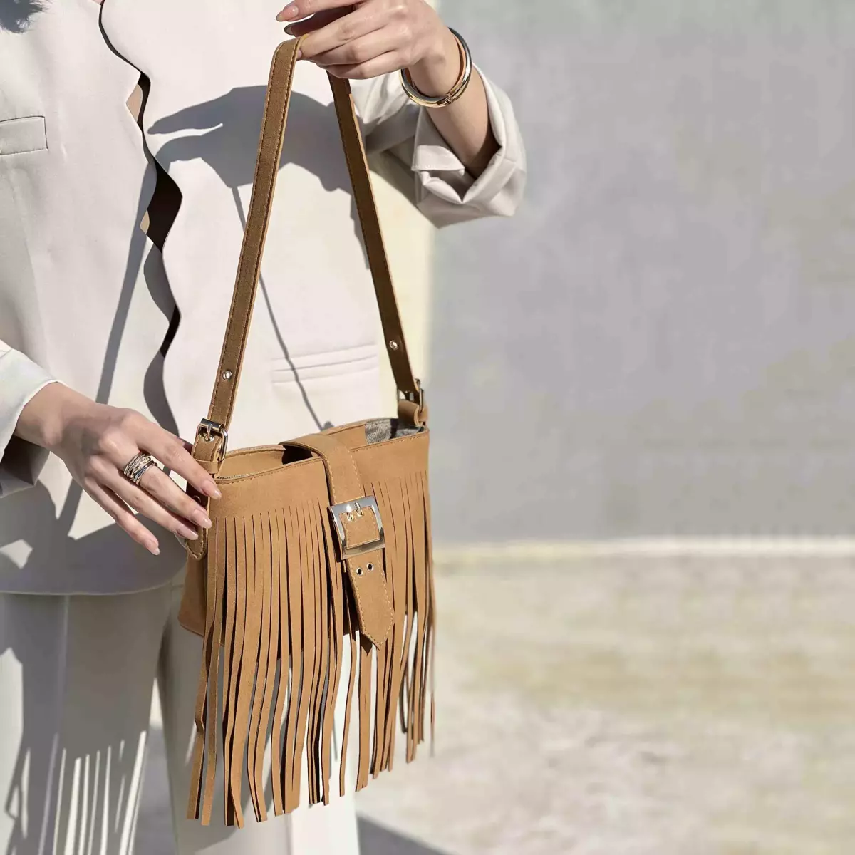 کیف وسترن ریش دار 1008837