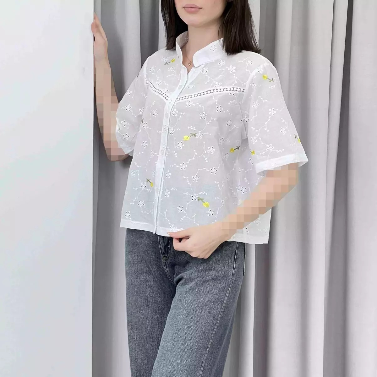 شومیز گلرنگی1008893