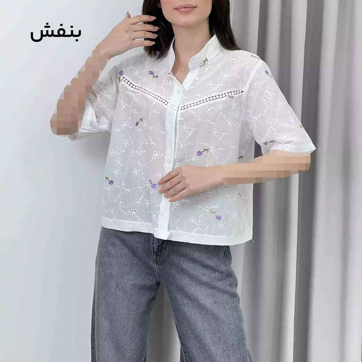 شومیز گلرنگی1008893