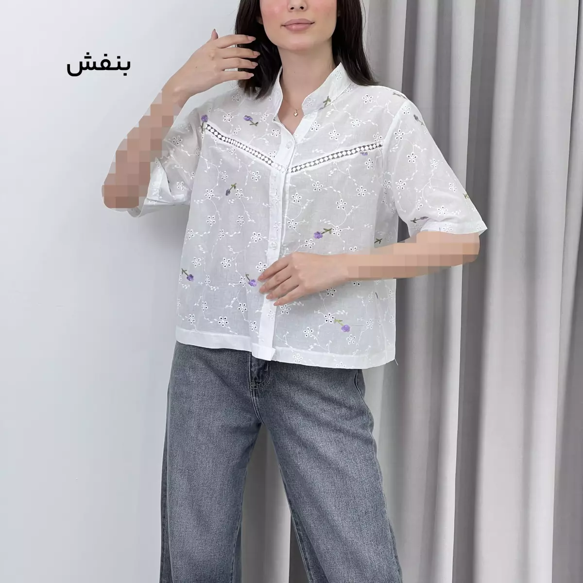 شومیز گلرنگی1008893
