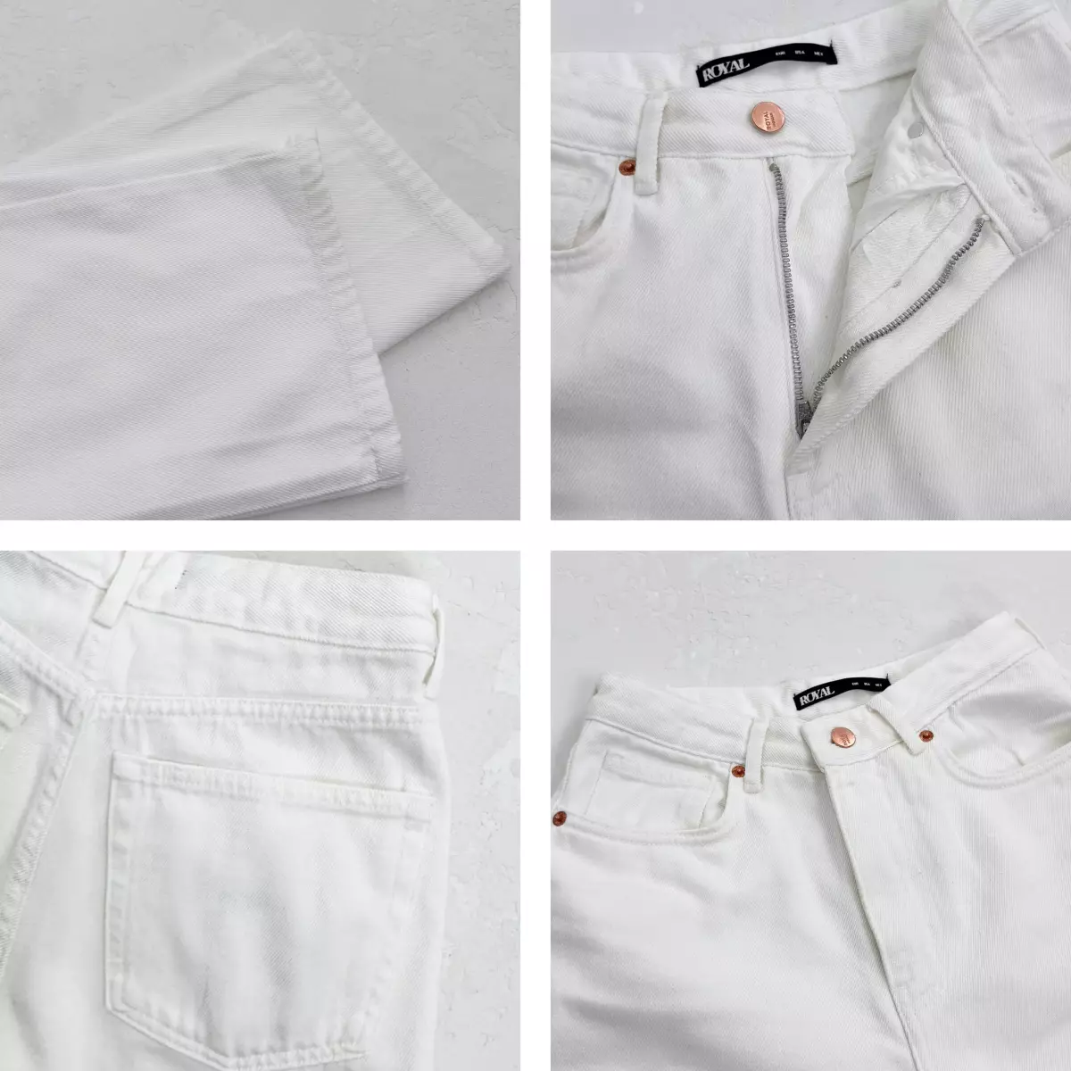 شلوار جین نیم بگ 1008956