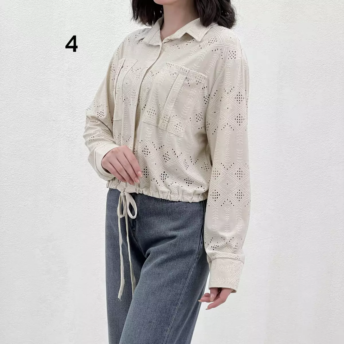 شومیز سوزن دوزی 1009050