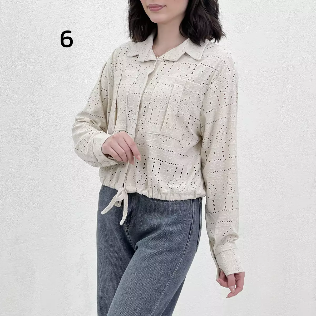 شومیز سوزن دوزی 1009050