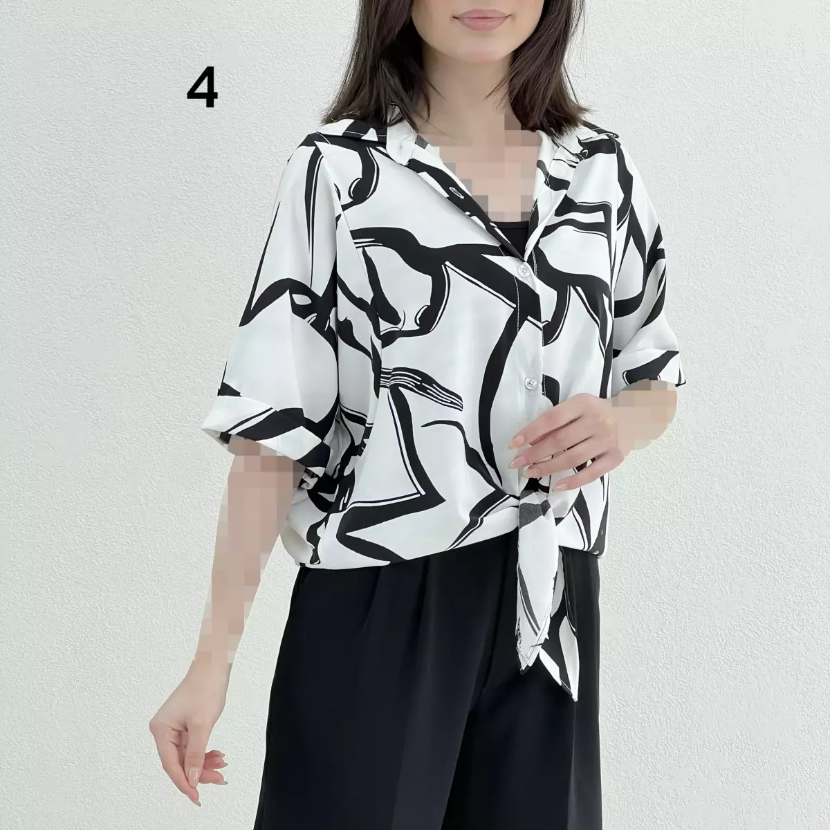 شومیز گره ای 1009105