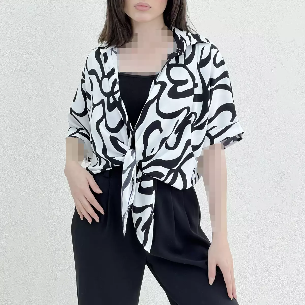 شومیز گره ای 1009105