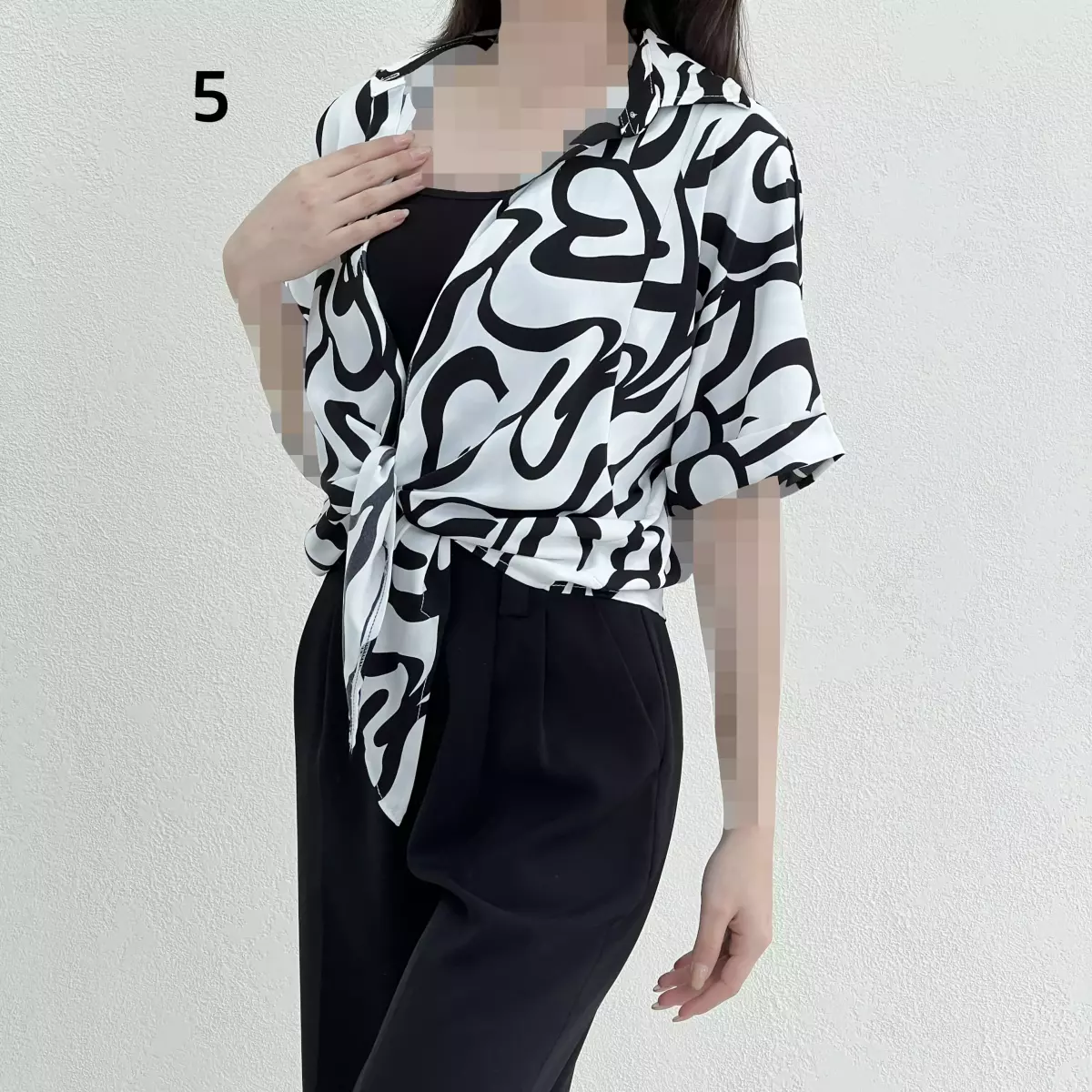 شومیز گره ای 1009105