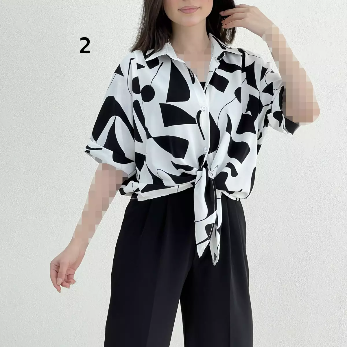 شومیز گره ای 1009105