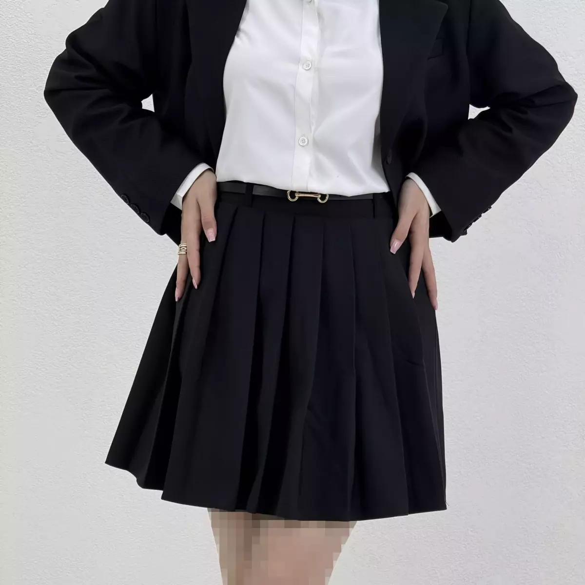 دامن کوتاه پلیسه 1009125