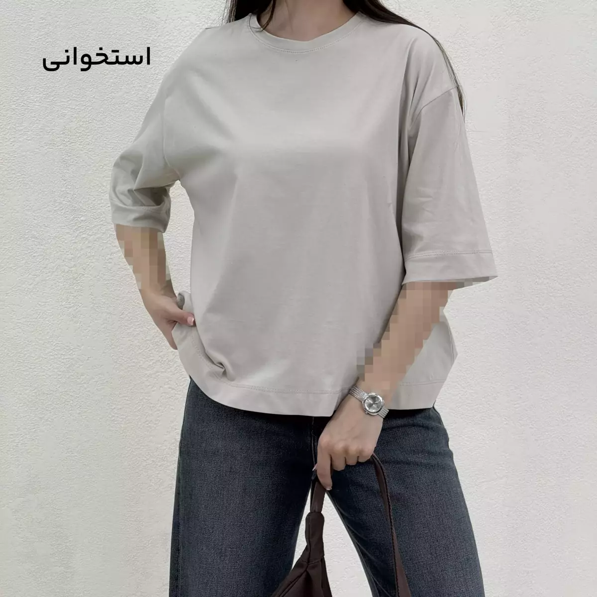 تیشرت یقه گرد 1008975