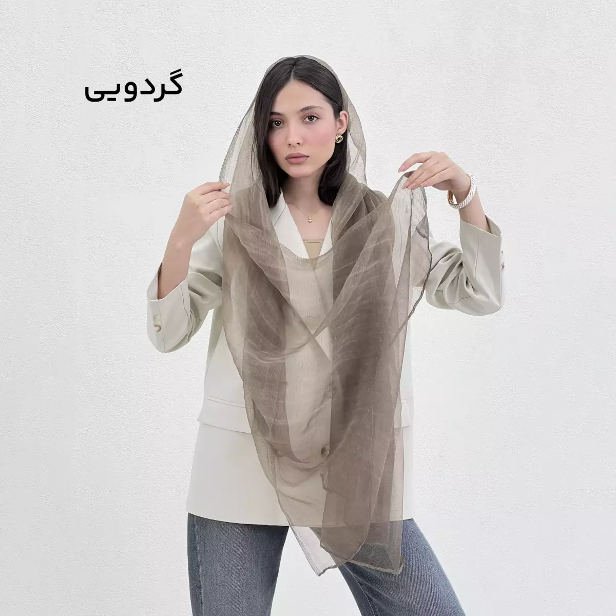 شال زنانه سیلک ابریشم