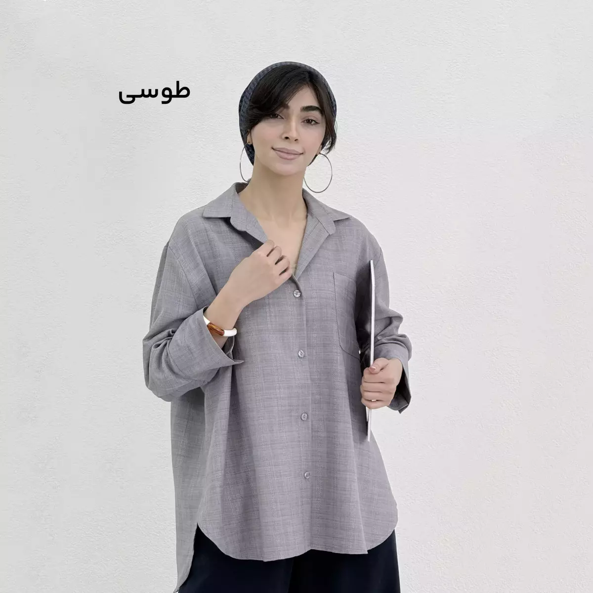 شومیز زنانه قواره دار شانتون