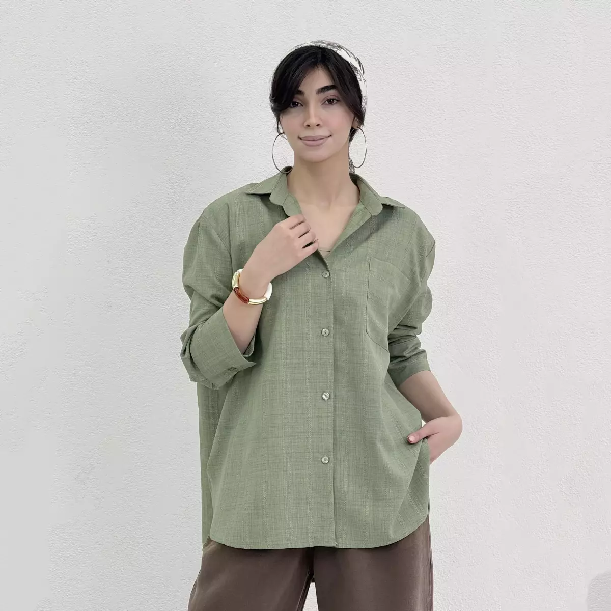 شومیز زنانه قواره دار شانتون