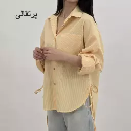 شومیز زنانه راه راه بندی