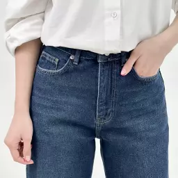 شلوار جین نیم بگ 1008196