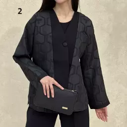 کت تک دکمه طرحدار 1002222