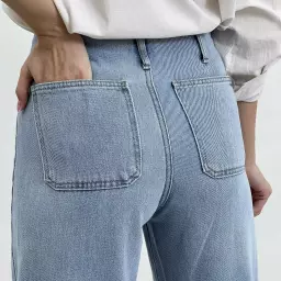 شلوار جین واید لگ 1008478