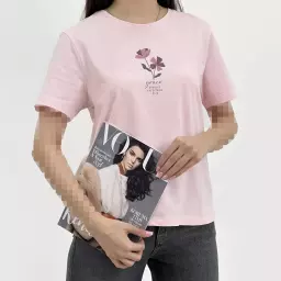 تیشرت گلدار 1008493