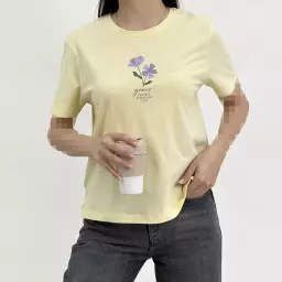 تیشرت گلدار 1008493