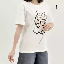 تیشرت یقه گرد 1008507