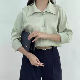 شومیز ساتن 1008544