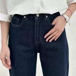 شلوار جین نیم بگ 1008195